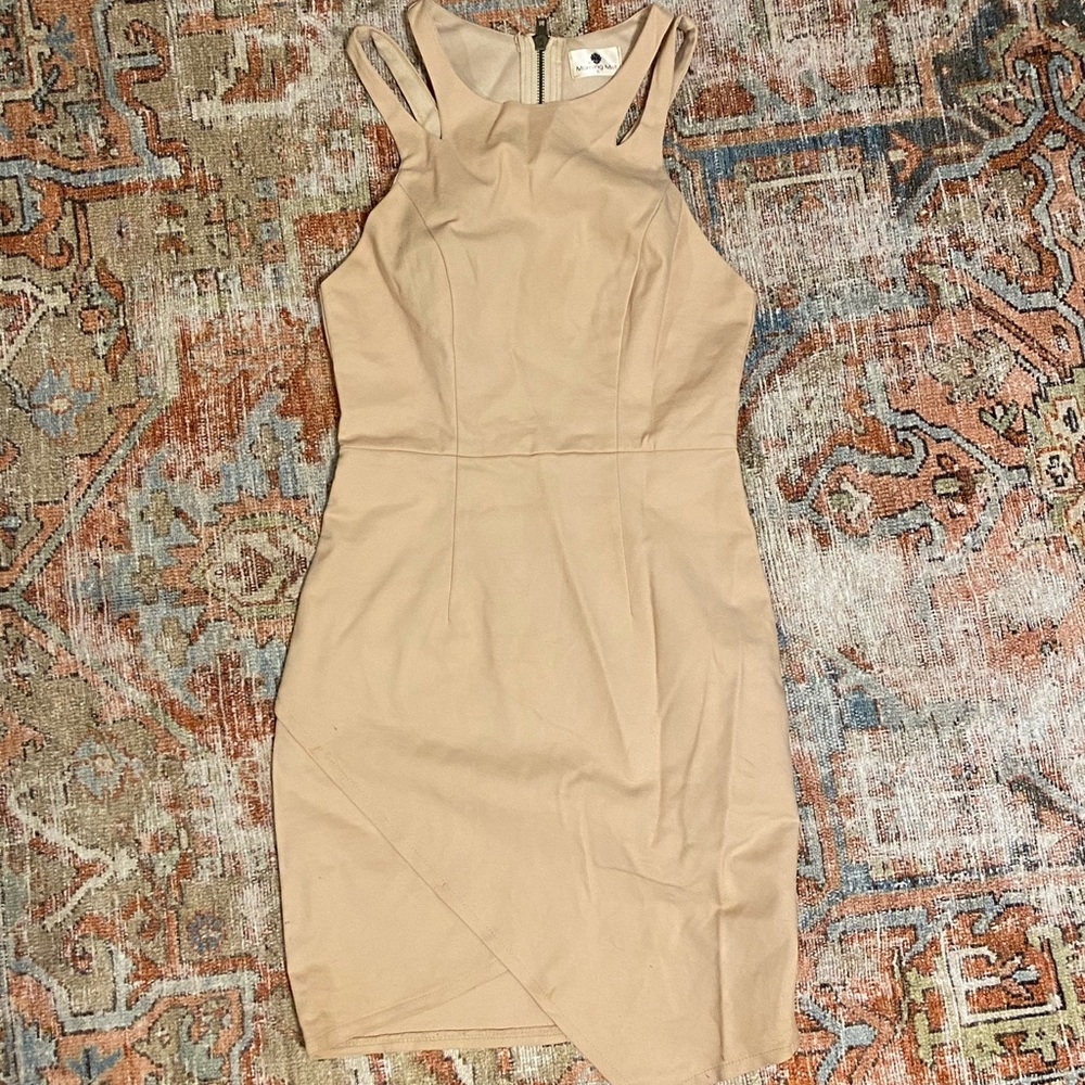 Cream mini dress
